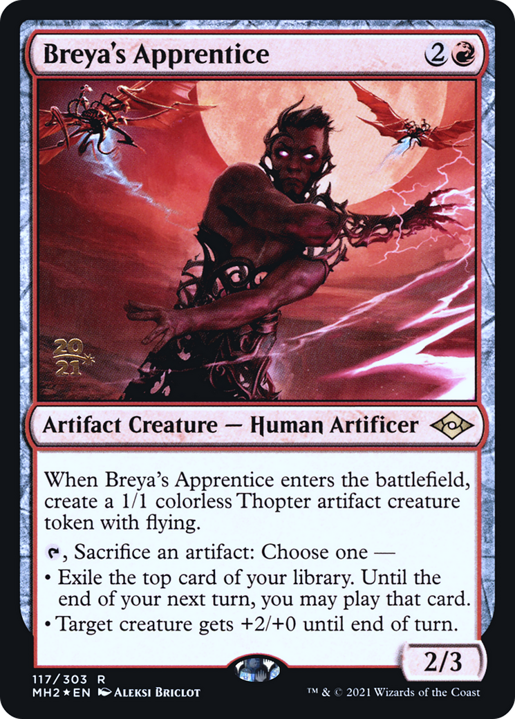 Breya's Apprentice (PRE-117S) - Modern Horizons 2 Promos Foil