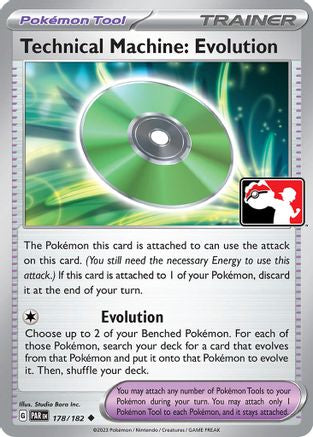 Technical Machine: Evolution 178/182 - Holofoil Prize Pack Series Cards - Uncommon