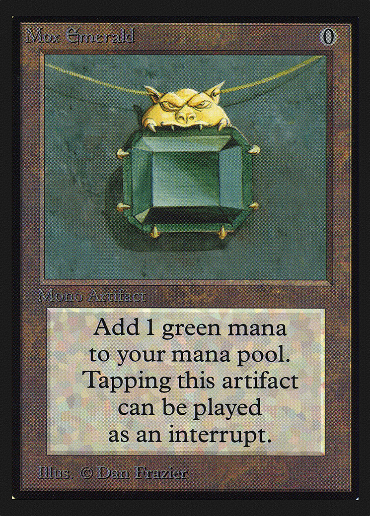 Mox Emerald (IE) (IED-262) - Intl. Collectors' Edition