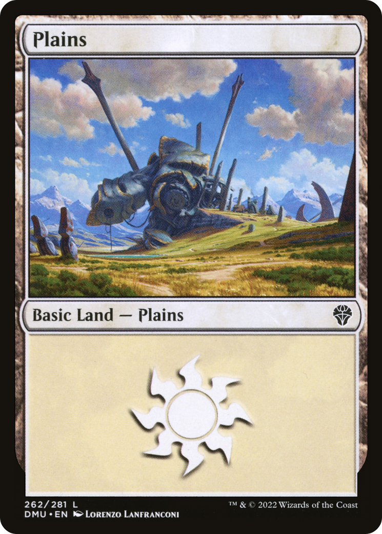 Plains (262) (DMU-262) - Dominaria United Foil