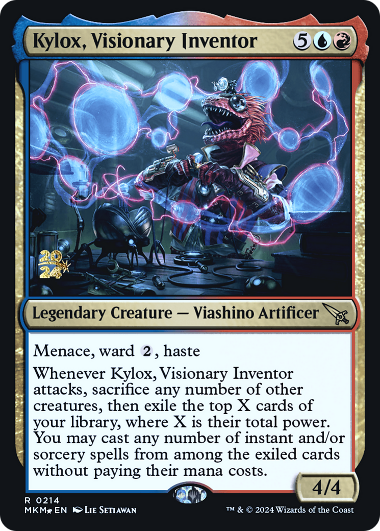 Kylox, Visionary Inventor (PRE-214S) - Murders at Karlov Manor Promos Foil