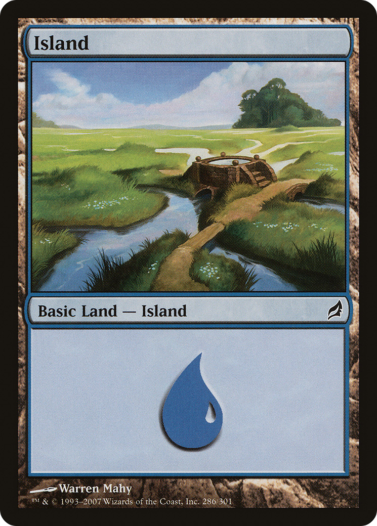 Island (286) (LRW-286) - Lorwyn Foil