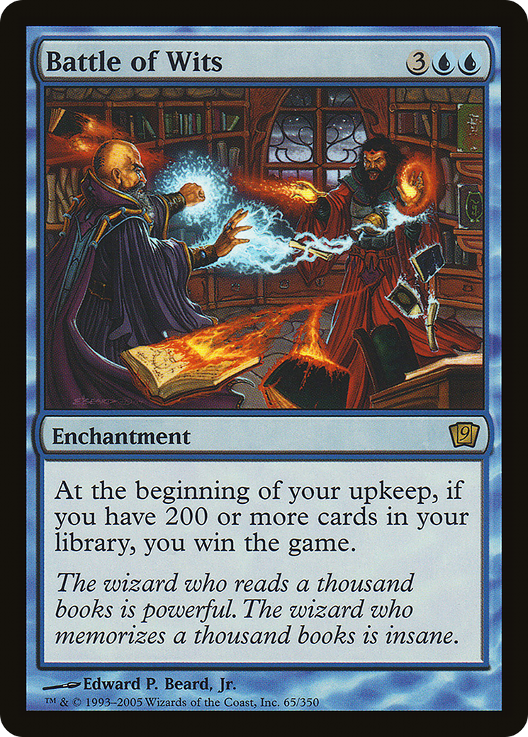 Battle of Wits (9ED-65★) - Ninth Edition Foil