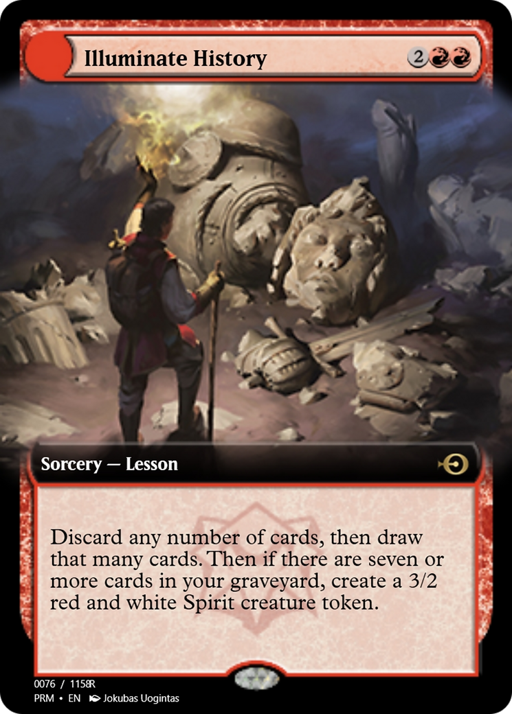 Illuminate History (PRM-90124) - Magic Online Promos: (lesson) Foil