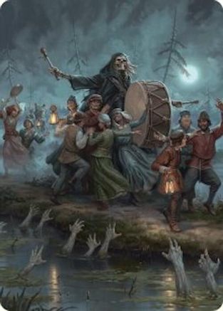 Abyssal Harvester Art Card (35/54) (ASFDN-035) - Art Series: Foundations