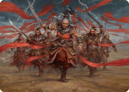 Alesha, Who Laughs at Fate Art Card (14/54) (ASFDN-014) - Art Series: Foundations