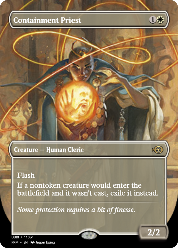 Containment Priest (PRM-81918) - Magic Online Promos Foil