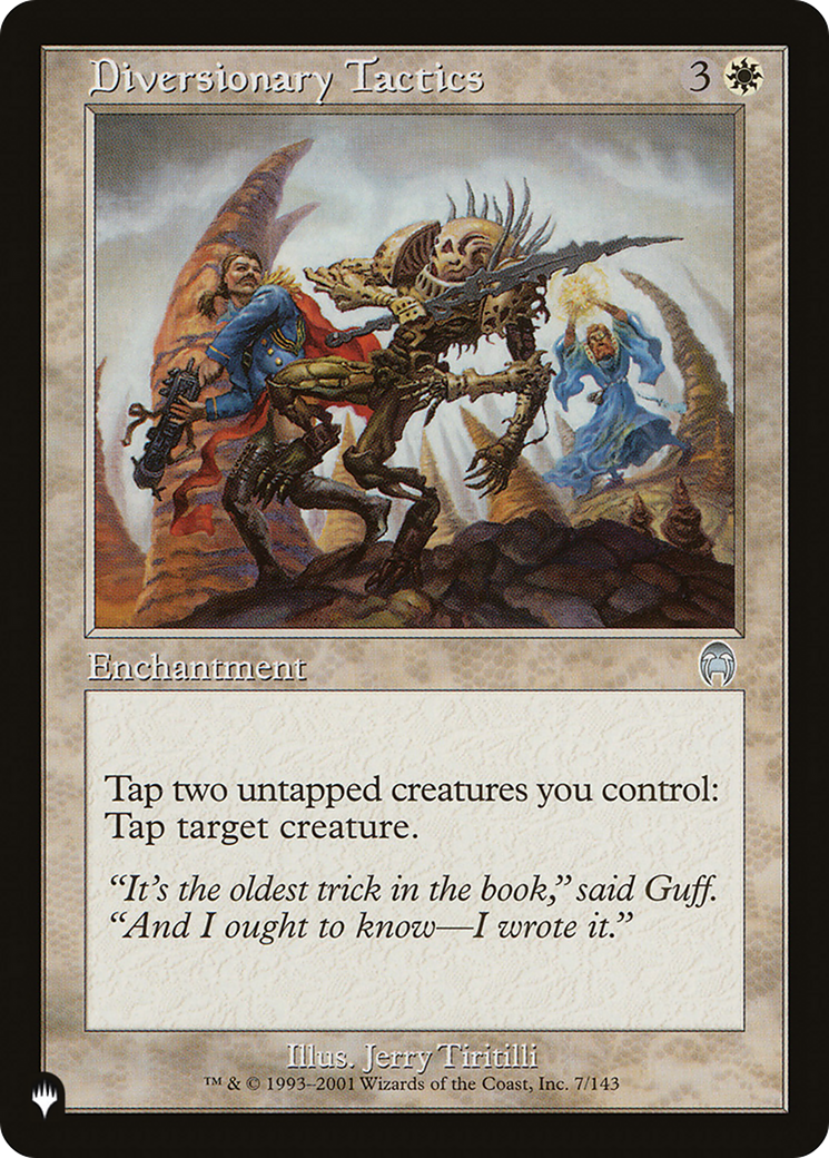 Diversionary Tactics (LIST-APC-7) - The List
