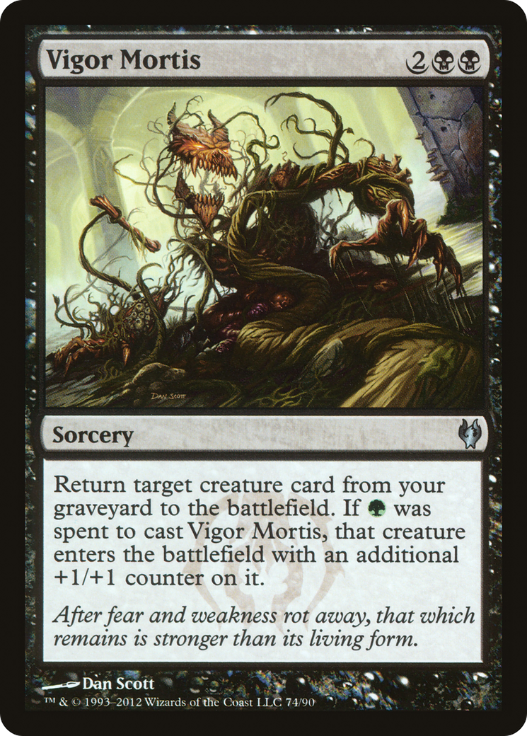 Vigor Mortis (DDJ-074) - Duel Decks: Izzet vs. Golgari