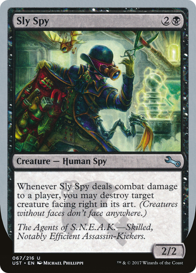 Sly Spy (D) (UST-67D) - Unstable Foil