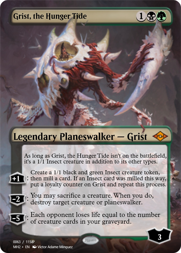 Grist, the Hunger Tide (PRM-91327) - Magic Online Promos