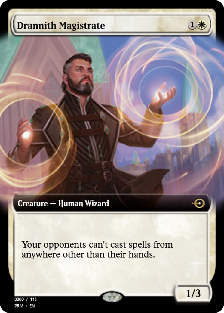 Drannith Magistrate (PRM-80869) - Magic Online Promos Foil