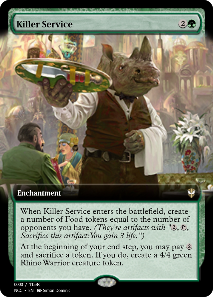 Killer Service (PRM-99845) - Magic Online Promos Foil