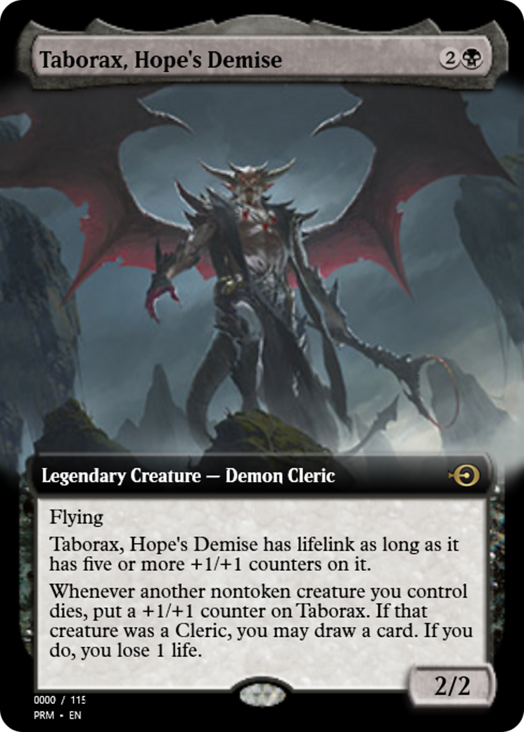 Taborax, Hope's Demise (PRM-83768) - Magic Online Promos Foil