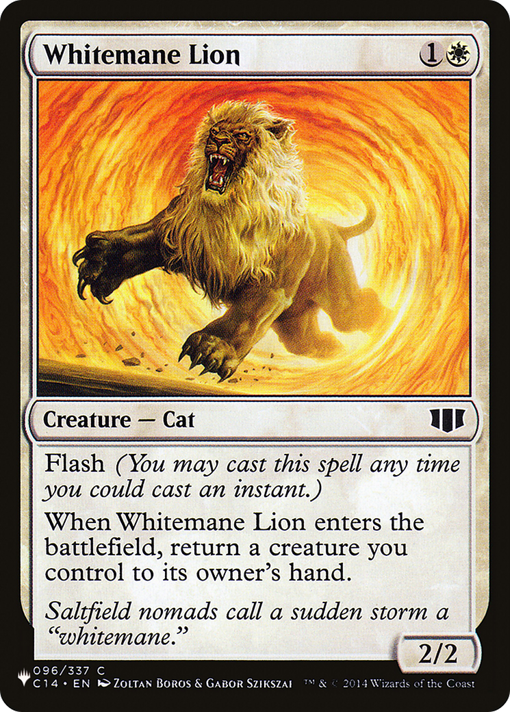 Whitemane Lion (C14) (LIST-096/337) - The List