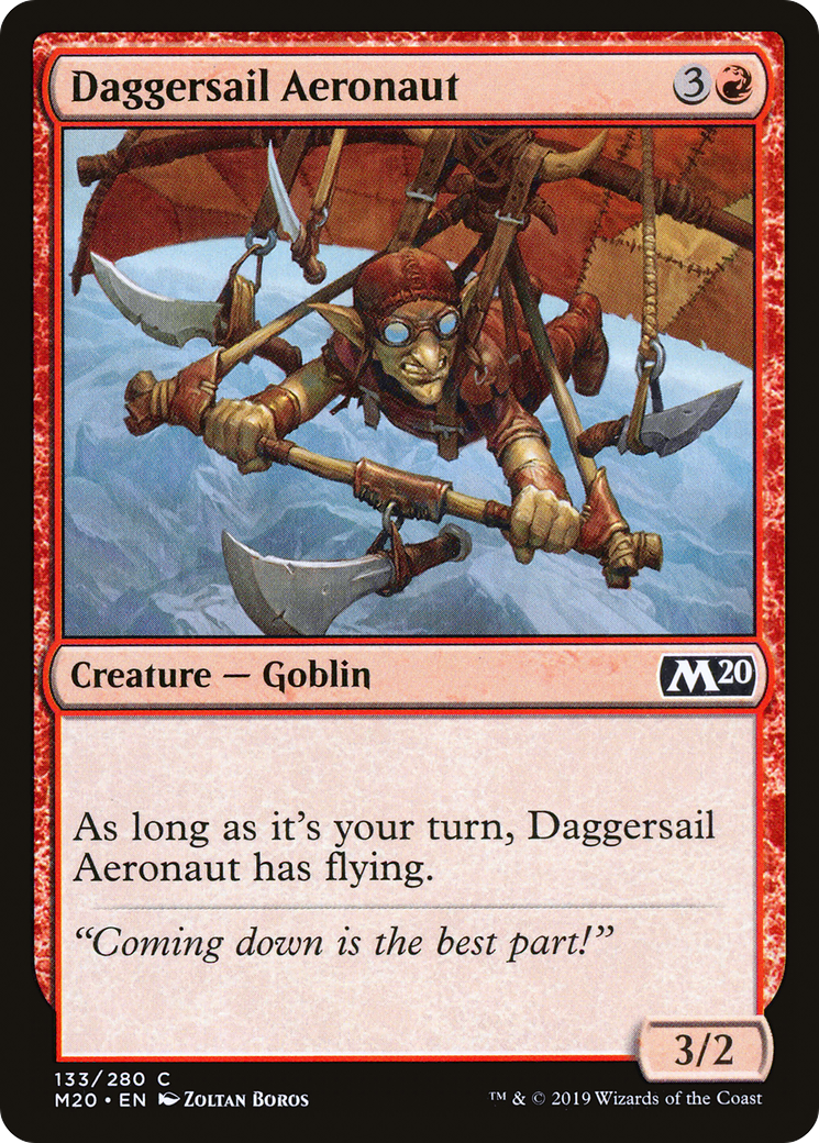 Daggersail Aeronaut (M20-133) - Core Set 2020 Foil