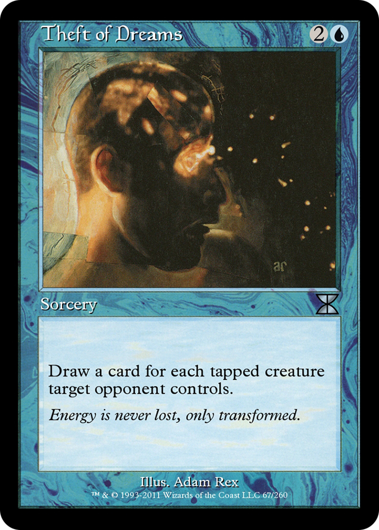 Theft of Dreams (ME4-067) - Masters Edition IV Foil