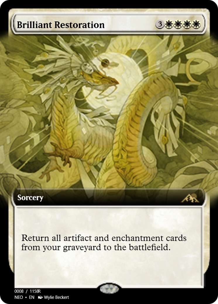Brilliant Restoration (PRM-97879) - Magic Online Promos
