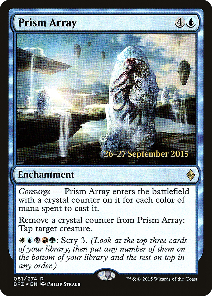 Prism Array (PRE-81S) - Battle for Zendikar Promos Foil