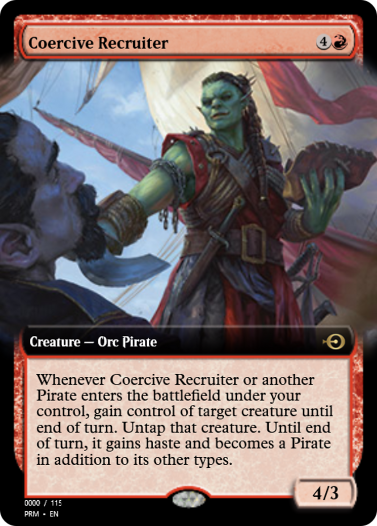 Coercive Recruiter (PRM-86046) - Magic Online Promos