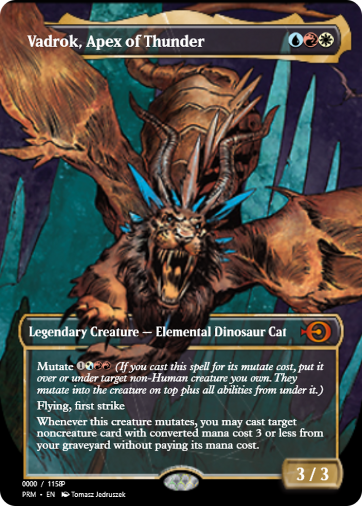 Vadrok, Apex of Thunder (PRM-80985) - Magic Online Promos Foil