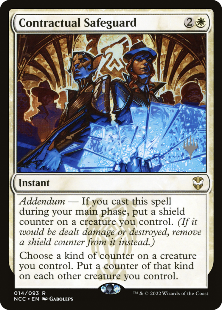 Contractual Safeguard (PPSNC-14P) - New Capenna Commander Promos Foil