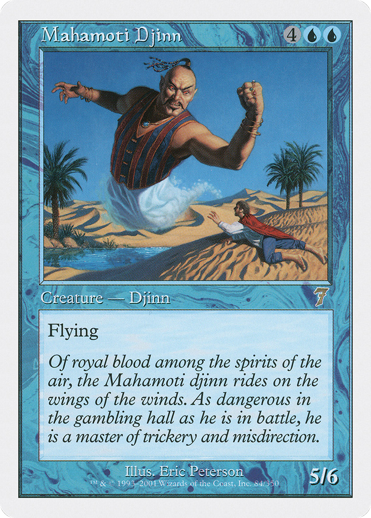 Mahamoti Djinn (7ED-084) - Seventh Edition