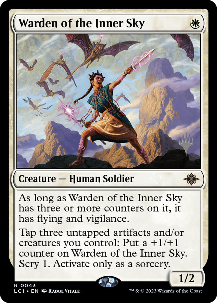 Warden of the Inner Sky (PPLCI-043) - The Lost Caverns of Ixalan Promos Foil
