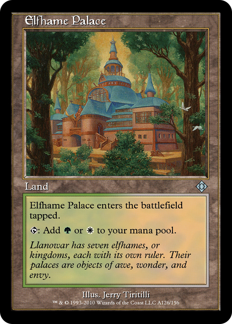 Elfhame Palace (TD0-A126) - Magic Online Theme Decks