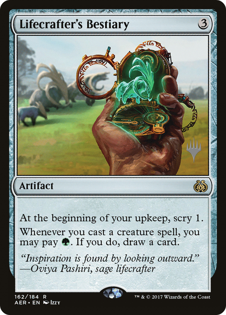 Lifecrafter's Bestiary (PPIKO-162P) - Aether Revolt Promos Foil