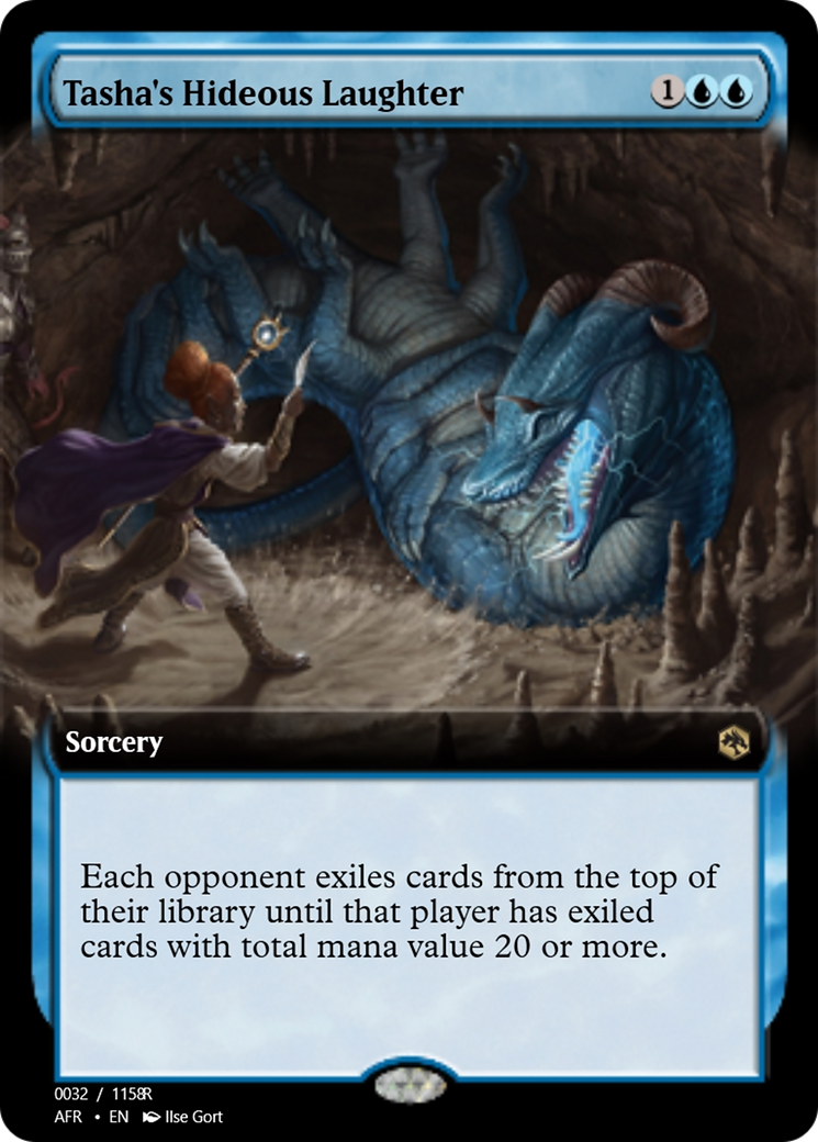 Tasha's Hideous Laughter (PRM-92680) - Magic Online Promos Foil