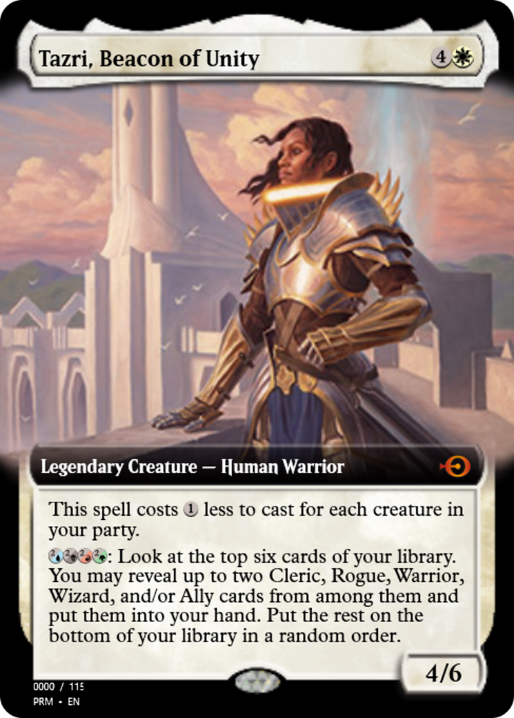 Tazri, Beacon of Unity (PRM-83788) - Magic Online Promos Foil