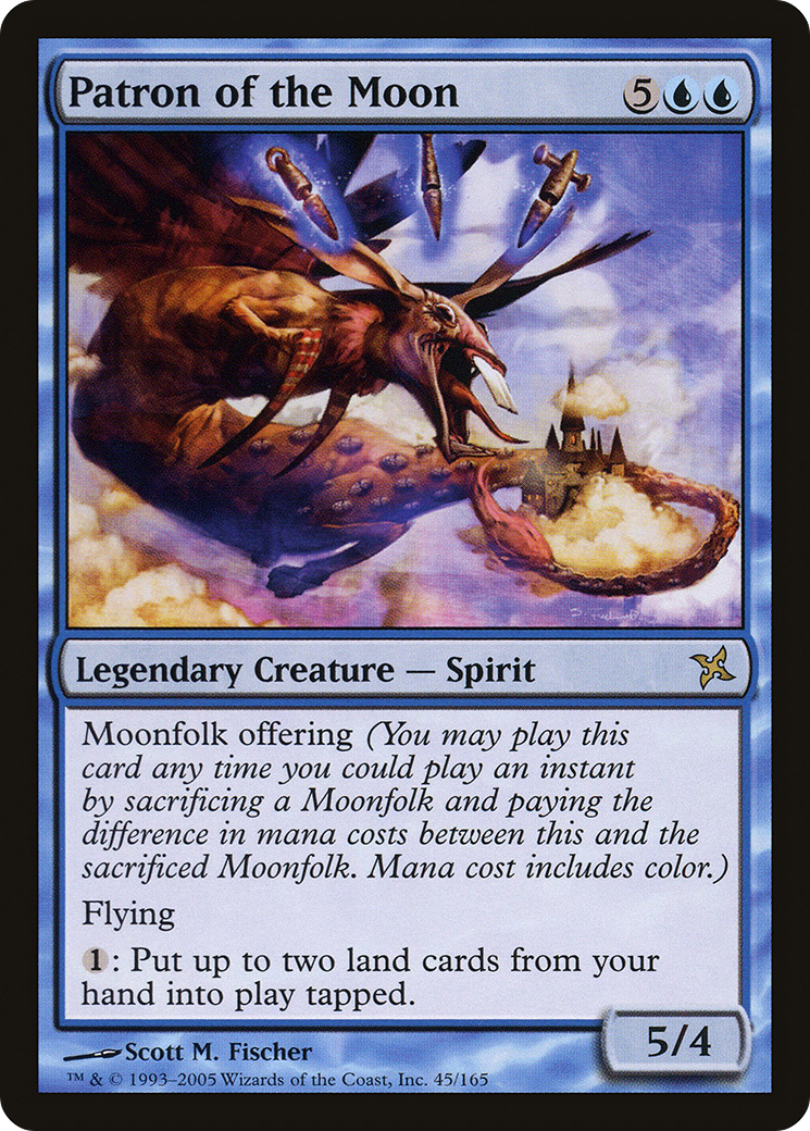 Patron of the Moon (BOK-045) - Betrayers of Kamigawa Foil