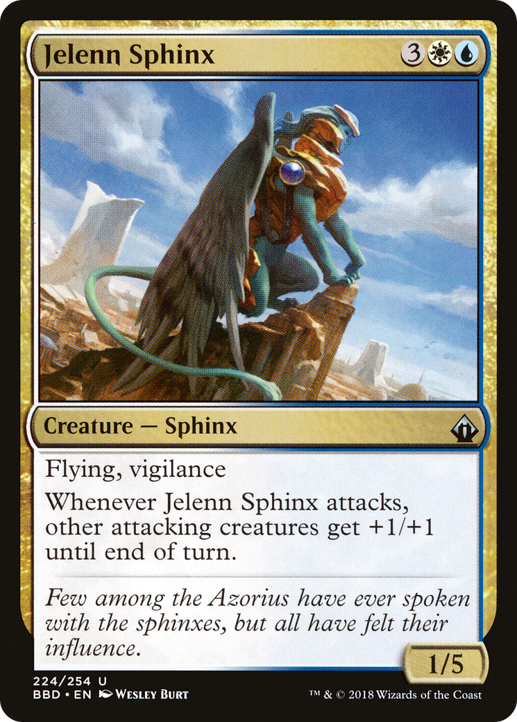 Jelenn Sphinx (BBD-224) - Battlebond Foil