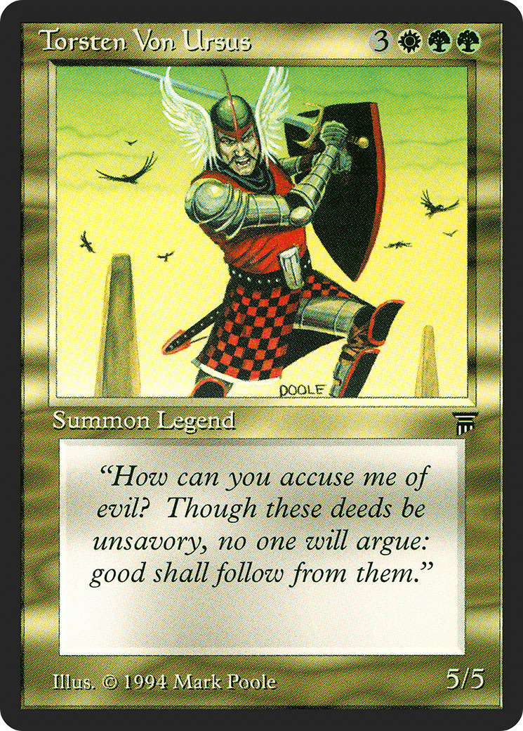 Torsten Von Ursus (LEG-266) - Legends