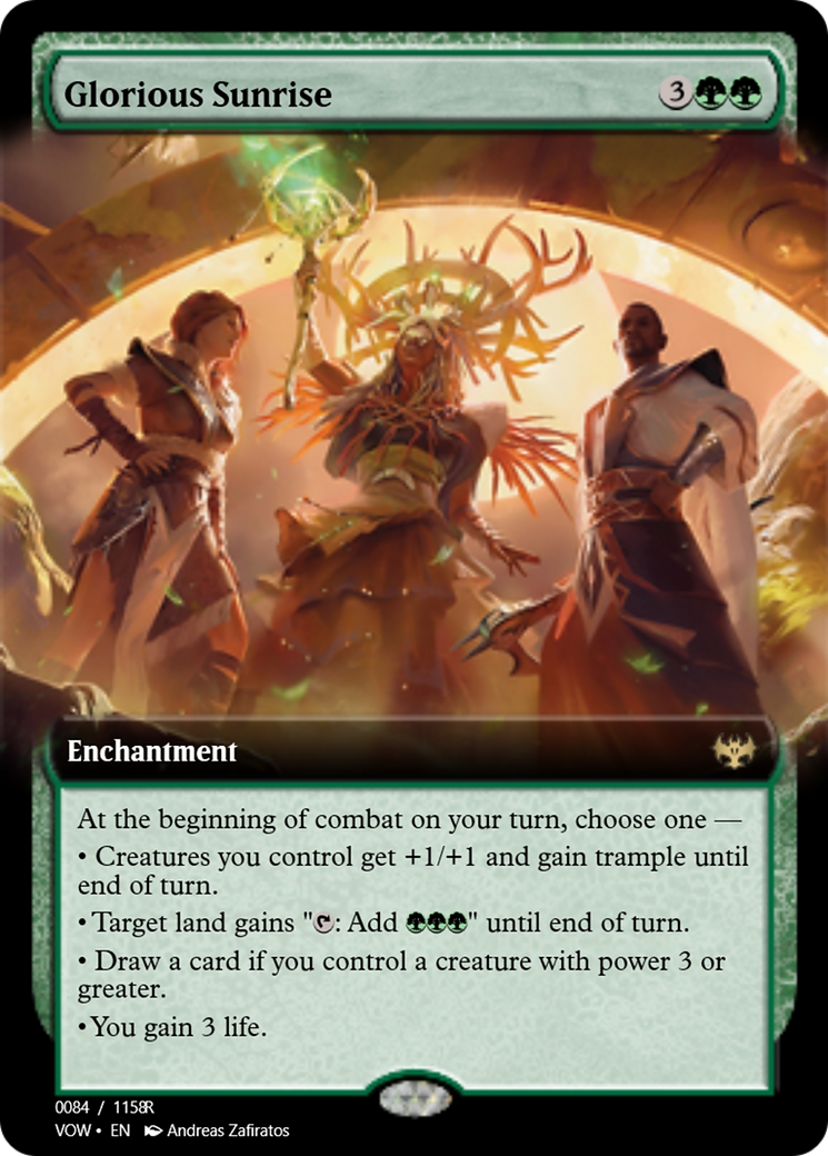 Glorious Sunrise (PRM-95407) - Magic Online Promos Foil
