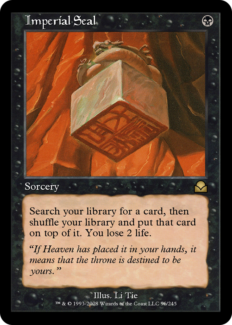 Imperial Seal (ME2-096) - Masters Edition II Foil