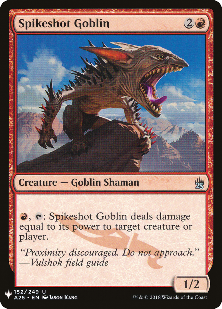 Spikeshot Goblin (LIST-A25-152) - The List