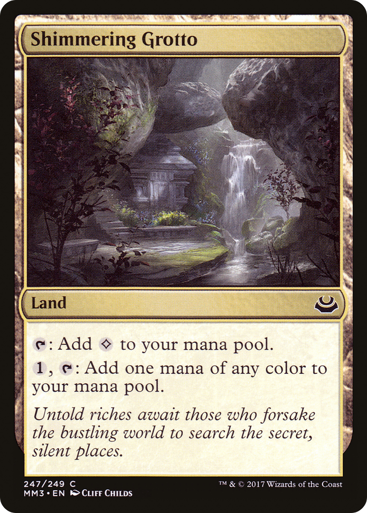Shimmering Grotto (MM3-247) - Modern Masters 2017
