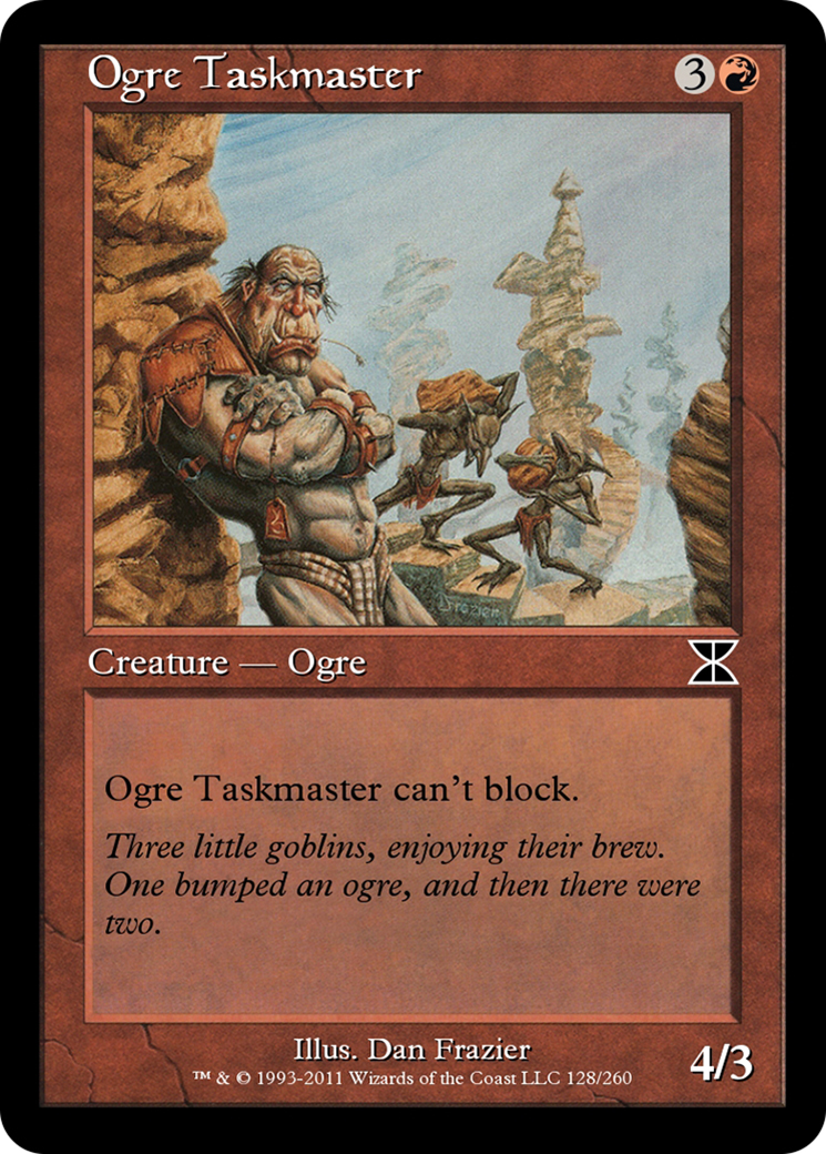 Ogre Taskmaster (ME4-128) - Masters Edition IV