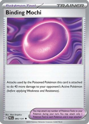 Binding Mochi 095/131 - Reverse Holofoil SV Prismatic Evolutions - Uncommon