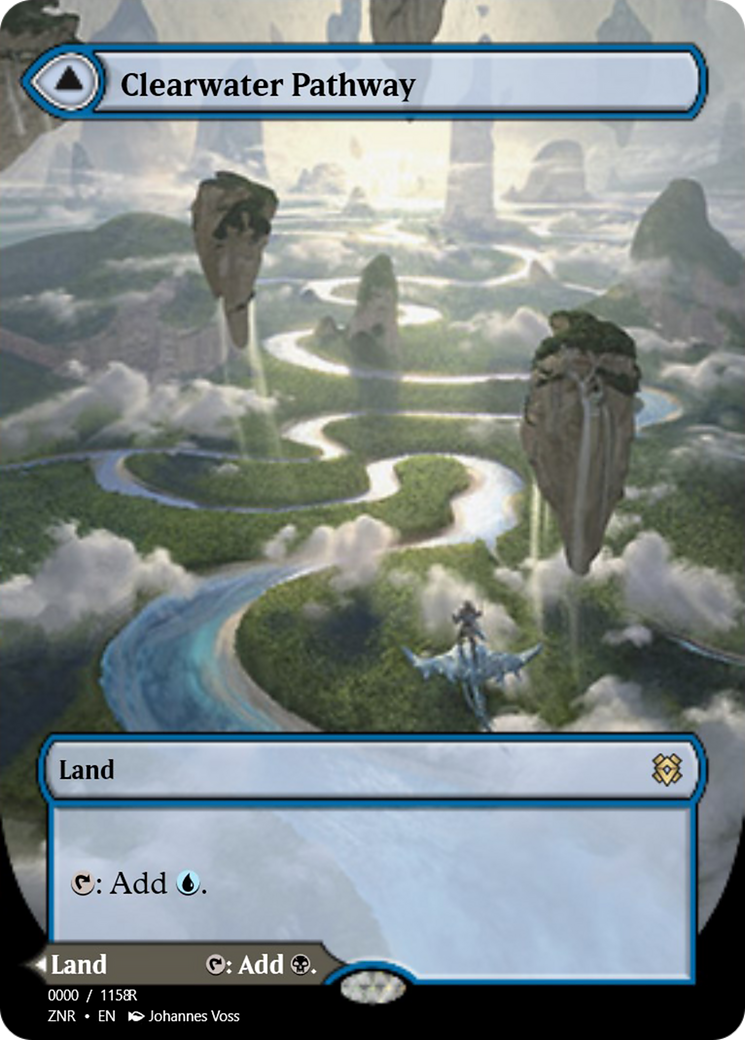 Clearwater Pathway // Murkwater Pathway (PRM-83858) - Magic Online Promos