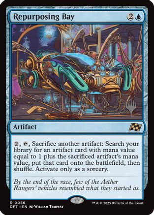 Repurposing Bay (PPDFT-056) - Promo Pack: Aetherdrift Foil
