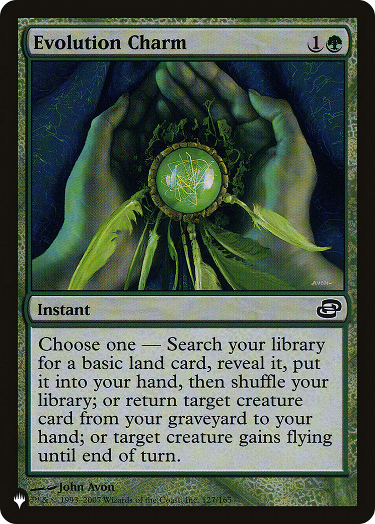 Evolution Charm (LIST-PLC-127) - The List