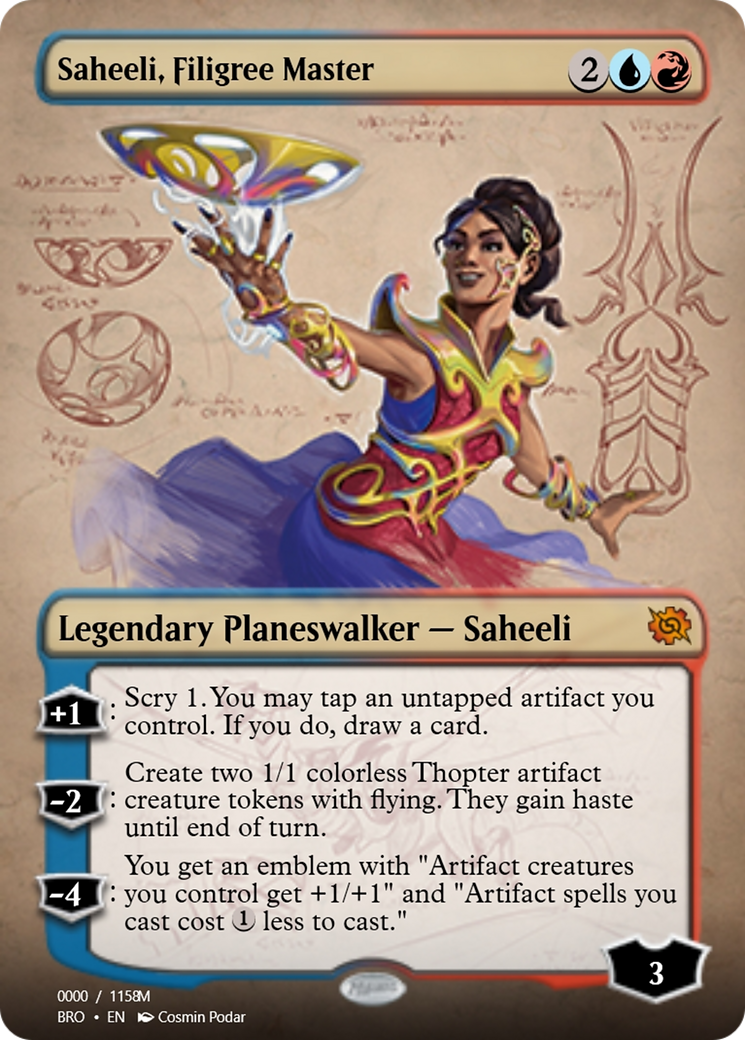 Saheeli, Filigree Master (PRM-105612) - Magic Online Promos