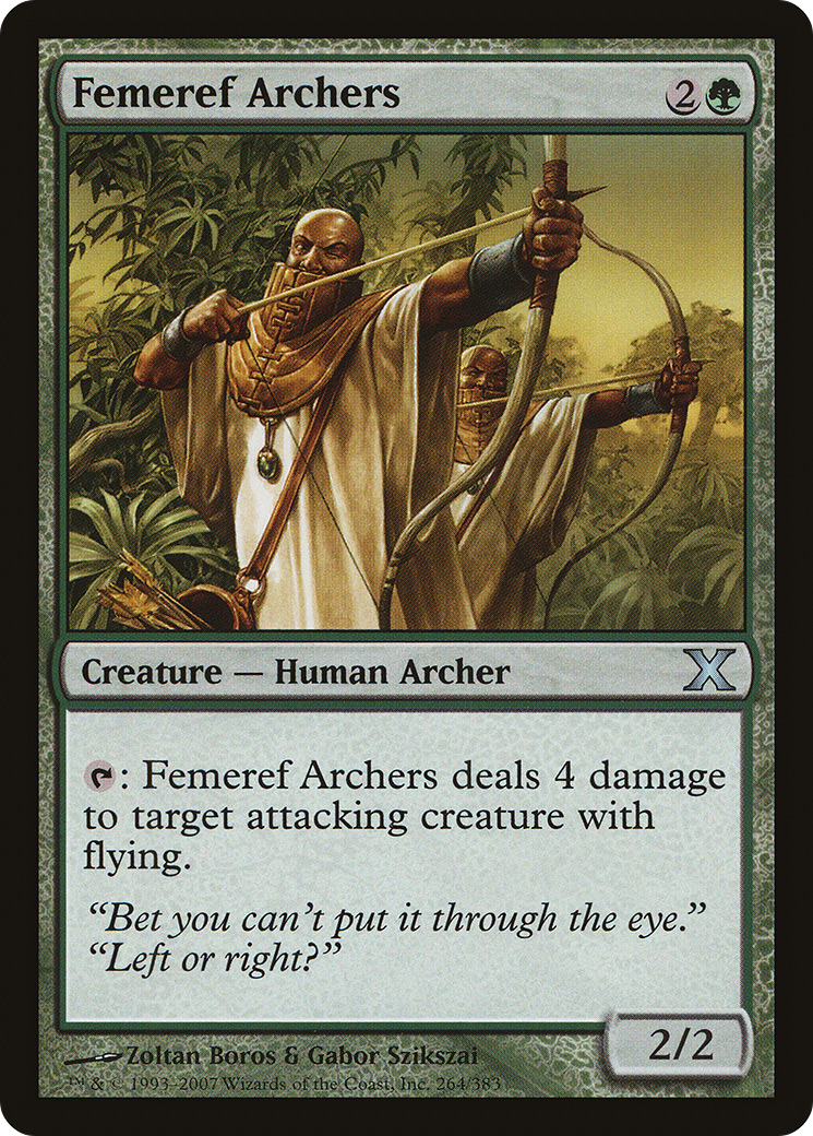 Femeref Archers (10E-264) - Tenth Edition Foil