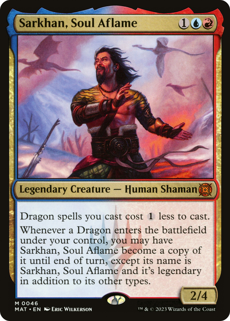 Sarkhan, Soul Aflame (MAT-046) - March of the Machine: The Aftermath