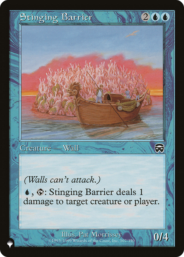Stinging Barrier (LIST-MMQ-107) - The List
