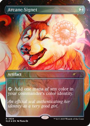 Arcane Signet (1924) (Rainbow Foil) (SLD-1924) - Secret Lair Drop Series Foil