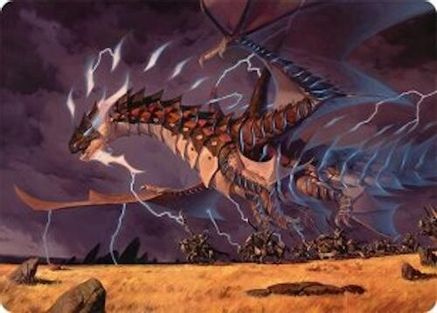 Neriv, Heart of the Storm Art Card (25/54) (AATDM-025) - Art Series: Tarkir: Dragonstorm